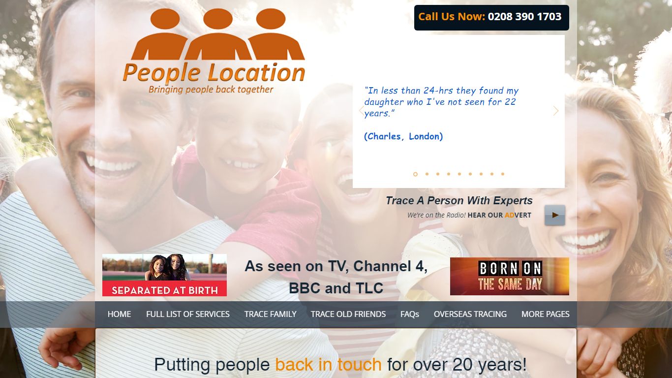 Trace a person, People Finders & Tracing Agent - peoplellocation